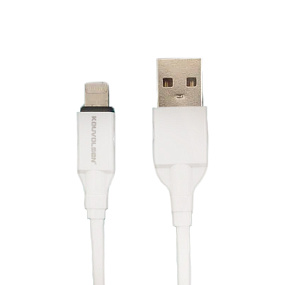 Дата кабель lightning - USB Kouvolsen X87 3A белый