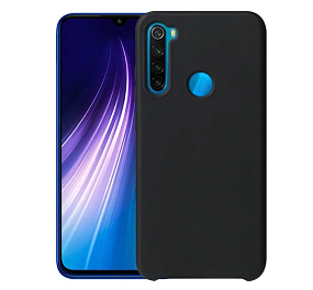 Силиконовый чехол Xiaomi Redmi Note 8T Silicon cover черный