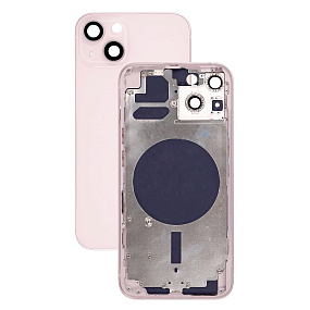 Корпус iPhone 13 Розовый orig fabric