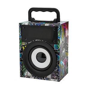 Колонка KTS-668A (Bluetooth/MicroSD/USB/FM/AUX) с рисунком 2
