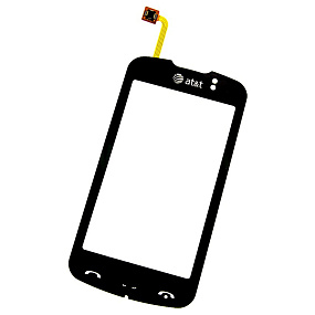 Сенсор для телефона LG KM555e Черный