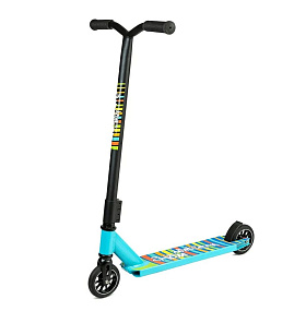 Трюковой самокат D60 голубой (УЦЕНКА) Царапины, потёртости