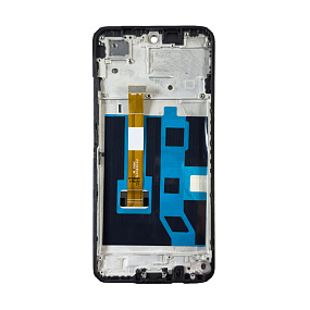 Дисплей для телефона Realme C75 4G (RMX3941) модуль с рамкой Черный - Оригинал
