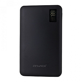 Портативное зарядное устройство Awei P56K 30000mAh черный