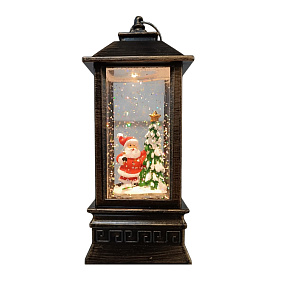 Светильник новогодний А2 фонарь "Дед Мороз"(УЦЕНКА)б/у,царапины, клей