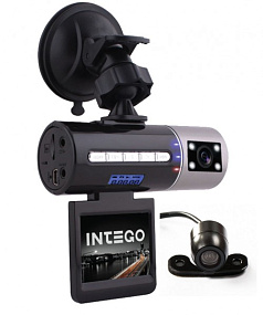 ВидеоРегистратор Intego VX-306HD Dual+ выносная камера
