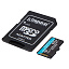 MicroSD 64Gb Kingston Class 10 UHS-I U3 V30 A2 170/70 Mb/+SD адаптер