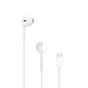 Гарнитура Apple EarPods с разъемом Type-C (белый)(УЦЕНКА)микрофон не работает