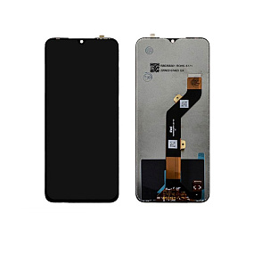Дисплей для телефона Tecno POP 6 Pro (BE8) в сборе с тачскрином Черный