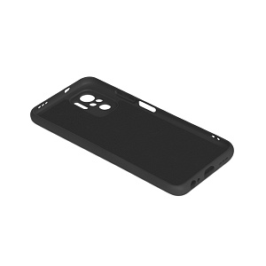 Силиконовый чехол Xiaomi Redmi Note 10/10s DF черный
