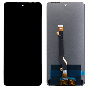 Дисплей для телефона Infinix Note 10 Pro/Note 11 Pro (X695C) в сборе с тачскрином Черный