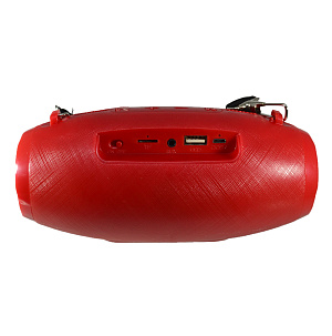 Колонка K20 (Bluetooth/MicroSD/USB/AUX) красная
