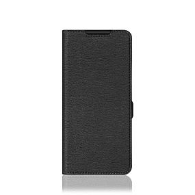 Чехол-книжка DF под кожу Tecno Spark 10 5G черный