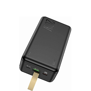 Портативное зарядное устройство Hoco J87B PD USB/Micro/Type-C QC3.0 30000mAh черный