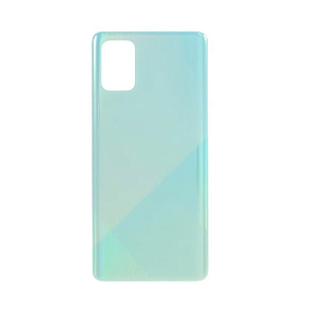 корпус для телефона Samsung A715F (A71) Задняя крышка (голубой)
