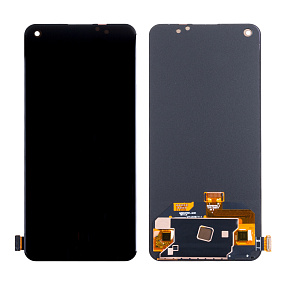 Дисплей для телефона OPPO Reno 5 (CPH2159) в сборе с тачскрином Черный - (OLED)
