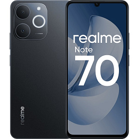 Смартфон Realme Note 70 6/128Gb черный