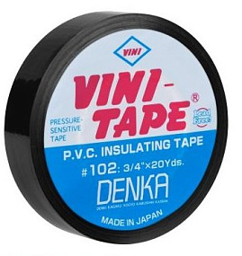 Изолента VINI TAPE (15мм*10м) (черная)