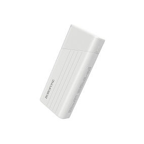 Портативное зарядное устройство Borofone BT23 2USB/Micro/Type-C 10000mAh белый