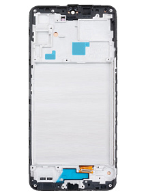 Дисплей для телефона Samsung A165F (A16 4G) модуль с рамкой Черный - (OLED) (Full Size)