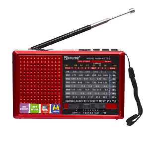 Радиоприемник GOLON RX-6677-S красный