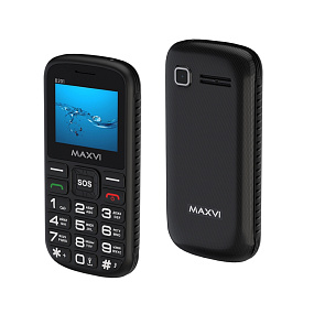 Мобильный телефон Maxvi B201 Black(УЦЕНКА)б/у,потертости,замена динамиков