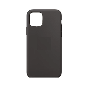 Кейс iPhone 15 Silicone Case без логотипа черный
