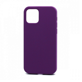 Кейс iPhone 15 Pro Max Silicone Case без логотипа (№039) фиолетовый