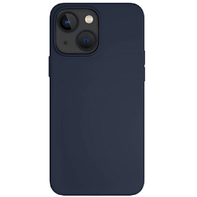 Кейс iPhone 15 Pro Silicone Case без логотипа темно-синий