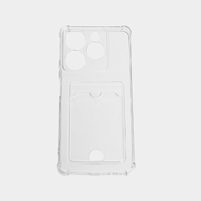Силиконовый чехол Tecno Spark 10 Pro прозрачный