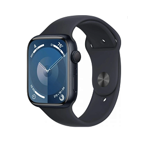 Часы наручные Apple Watch Series 9 45mm черный