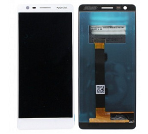 Дисплей для телефона Nokia 3.1 (2018) в сборе с тачскрином Черный