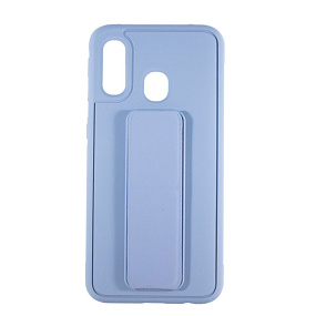 Задняя накладка для Samsung A405 Galaxy A40 SP с держателем синий