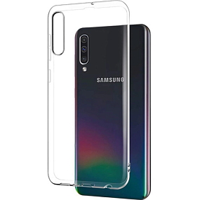 Силиконовый чехол для Samsung A015/M015 Galaxy A01/M01 прозрачный
