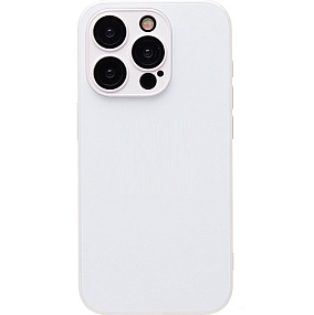 Кейс iPhone 15 Pro силикон SafeMag SM021 белый
