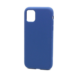 Кейс iPhone 11 Silicone Case без логотипа (046) синий