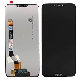 Дисплей для телефона Huawei Honor 8C в сборе с тачскрином Черный - Оригинал