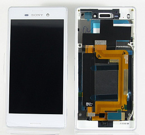 Дисплей для телефона Sony E2303 (M4) модуль Белый - Оригинал 100%