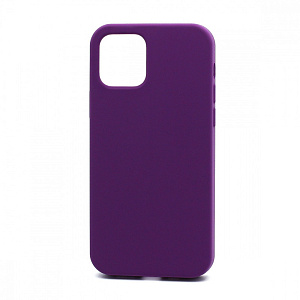 Кейс iPhone 11 Silicone Case без логотипа фиолетовый