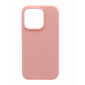 Кейс iPhone 15 Pro Max Silicone Case без логотипа (№012) розовый
