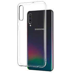 Силиконовый чехол для Samsung A606 Galaxy A60 прозрачный