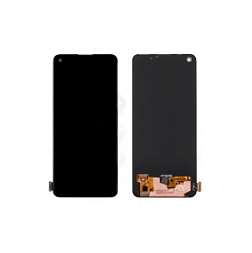 Дисплей для телефона OPPO A74 (4G) в сборе с тачскрином Черный - (OLED)