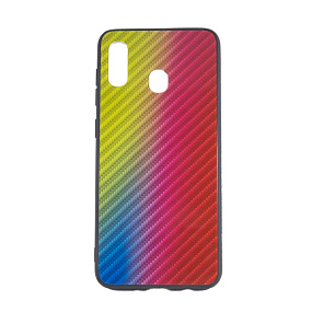 Задняя накладка для Samsung A205/A305 Galaxy A20/A30 стекло PS99 (2) разноцветный
