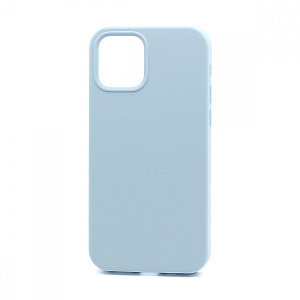 Кейс iPhone 11 Silicone Case без логотипа голубой