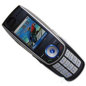 корпус для телефона Samsung E880+ср.часть(черный)