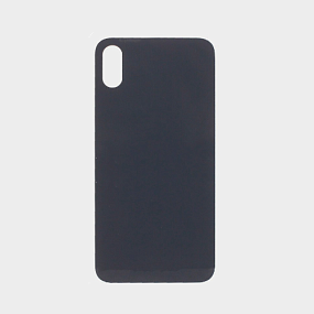 Задняя крышка iPhone Xs (стекло) Черный orig fabric