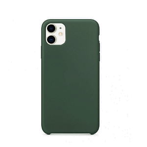 Кейс iPhone 11 Silicone Case без логотипа (061) зеленый